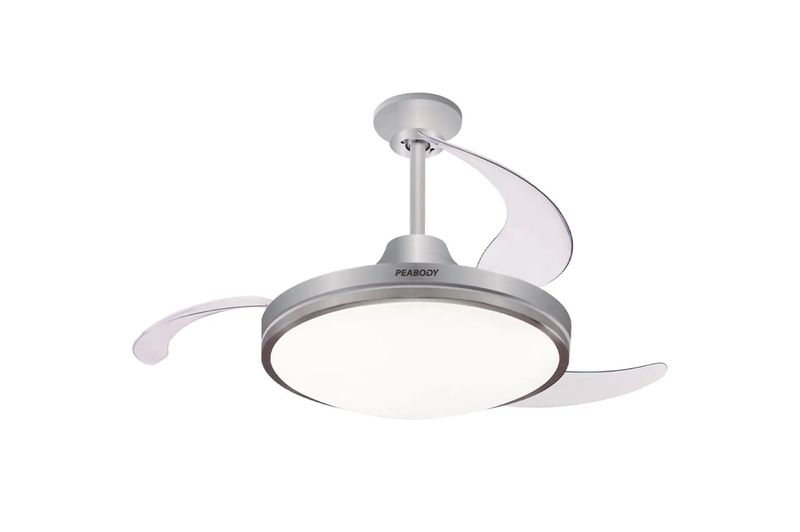 Ventilador de Techo Retráctil con Luz Led Peabody PE-VTRDC425S
