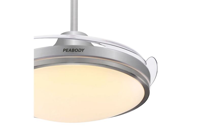 Ventilador de Techo Retráctil con Luz Led Peabody PE-VTRDC425S