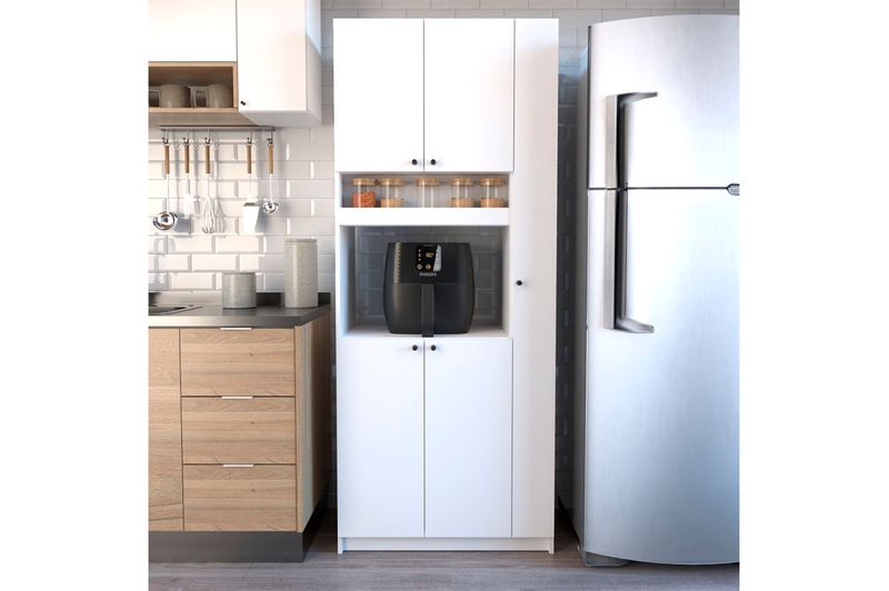 Despensero + Escobero Tables 3086 5 Ptas Blanco