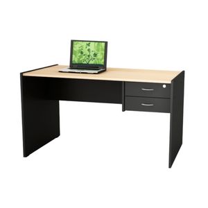 Escritorio Piro muebles 911 1.30 Mts Negro Haya