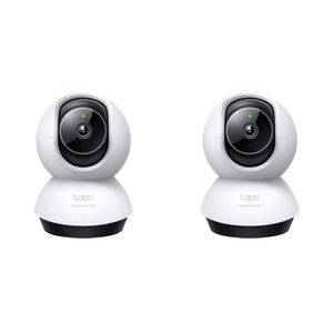 Kit x2 Cámaras de seguridad Interior TP-Link TAPO C220 4MP 2K Rotación 360