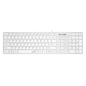 Teclado GENIUS SlimStar 126 USB Copilot Blanco