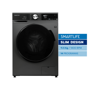 Lavarropas Smartlife SL-WMI1151400G Inverter 11.5KG Gris