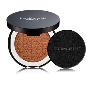 bareMinerals Base mineral en polvo prensado original SPF 15 – Sin talco, acabado mate natural,
