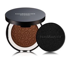bareMinerals Base mineral en polvo prensado original SPF 15 – Sin talco, acabado mate natural,