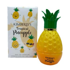 Kimberly Tropical Pineapple Colonia para mujer, 3.4 onzas líquidas, Eau de Parfum en espray