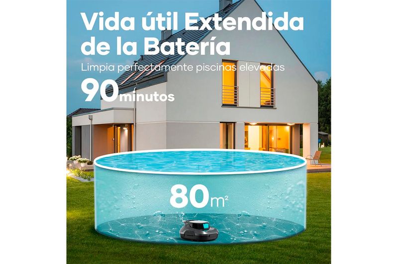 Robot Limpia Piscinas Inalambrico Airper Scuba Se