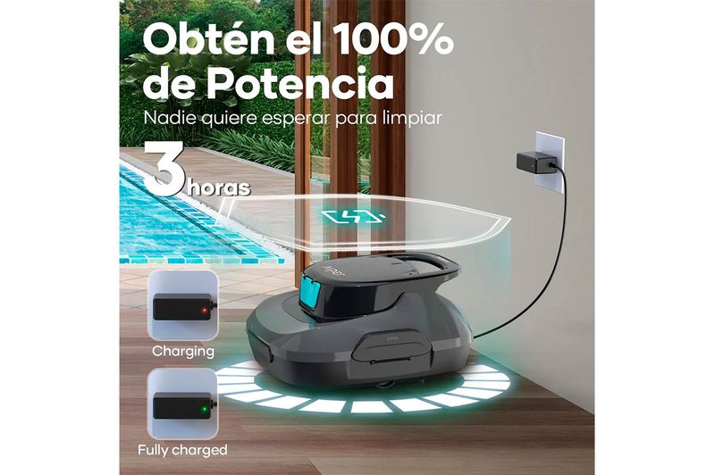 Robot Limpia Piscinas Inalambrico Airper Scuba Se