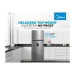 Heladera No Frost Inverter Midea MDRT645MTE46ADW 470L Inox