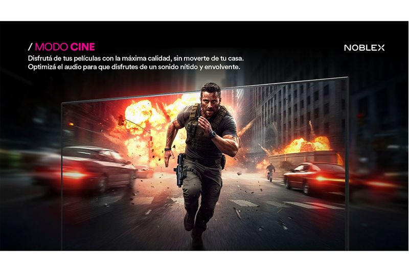 Smart TV 50” UHD 4K Noblex 91DV50X8580