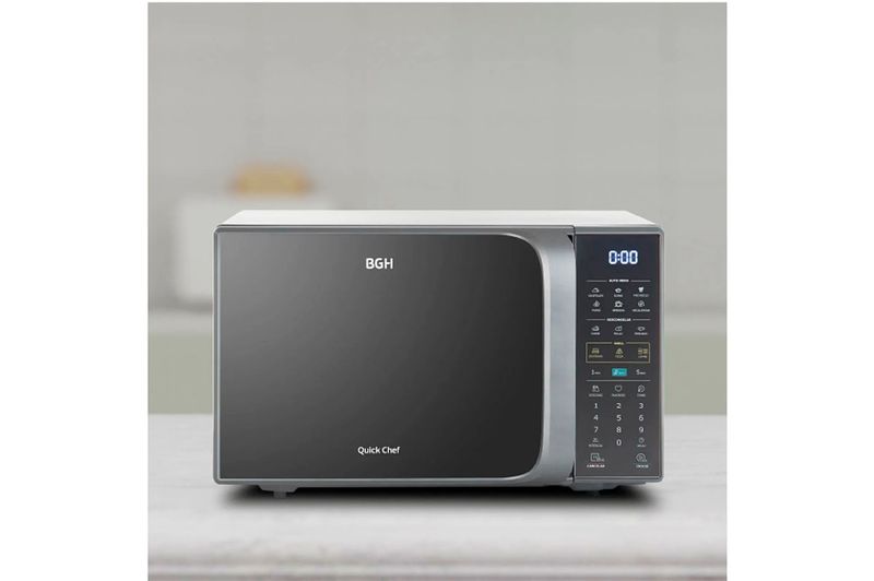 Horno Microonda Digital ECO BGH 23Lts B223DS20I Silver