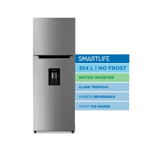 Heladera Smartlife RNF370SDINV con Dispenser No Frost Inverter 354L