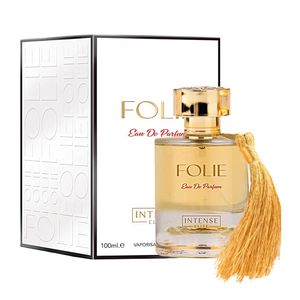 Intense Elite Folie Eau De Parfum para Mujer 100ML (3.4Oz) Perfumes árabes para mujeres con azafrán