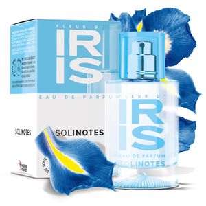 SOLINOTES - Perfume de flor de iris para mujer, Eau de Parfum, delicado aroma floral y relajante,