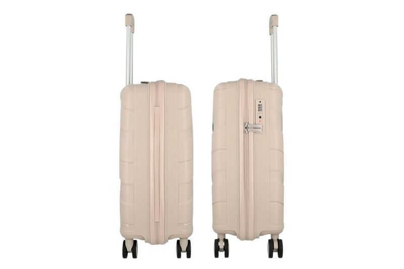 Valija Amarican Tourister Atlas Spinner 55 Chica Beige