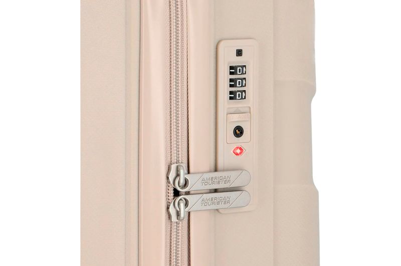 Valija Amarican Tourister Atlas Spinner 55 Chica Beige