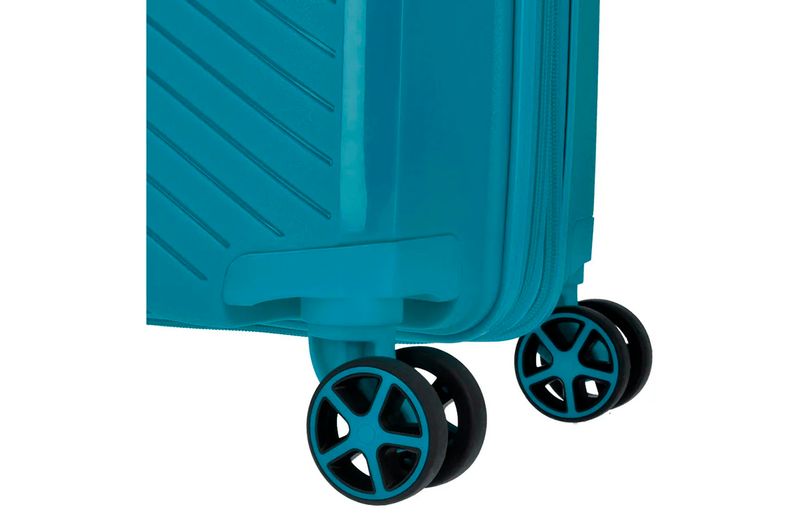 Valija Amarican Tourister Zanzibar Spinner 55 Chica Azul