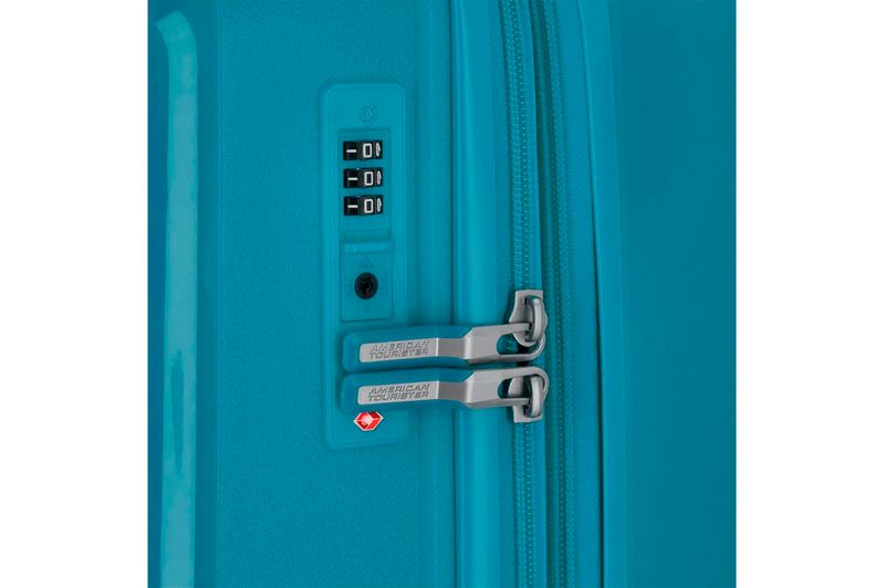 Valija Amarican Tourister Zanzibar Spinner 55 Chica Azul