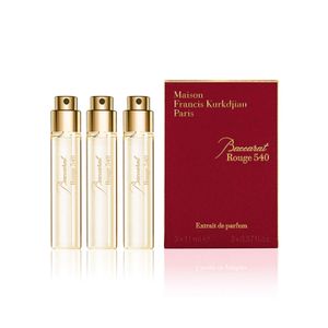 Maison Francis Kurkdjian MFK Baccarat Rouge 540 Extrait, 0.37 onzas líquidas, juego de 3