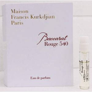 Maison Francis Kurkdjian BACCARAT ROUGE 540 Eau de Parfum Vial Spray 0.1 fl oz / 0.06 fl oz