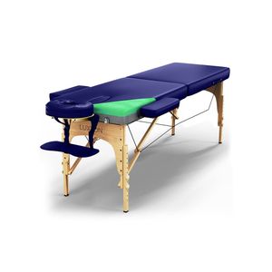 Luxton Home Mesa de masaje de espuma de alta calidad, portátil, plegable, altura ajustable, 72