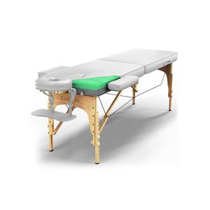 Luxton Home Mesa de masaje de espuma de alta calidad, portátil, plegable, altura ajustable, 72