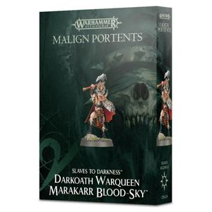 Esclavos de la oscuridad Juramento Oscuro Reina de Guerra Marakarr Cielo de Sangre Maligno Portents