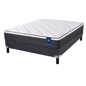 Conjunto Sommier y Colchón de resortes Serta Monett Pocket de 2 plazas 150x190 cm