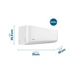 Aire acondicionado Philco Split Frío/Calor 2924F 3400W PHS32HA4CN