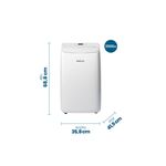 Aire acondicionado Portátil Philco 3500W Frio/Calor PHP35HC7AN
