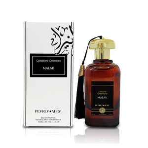 MALAK, a Ambery Oud, Acuerdos de aroma a rosa ahumada y madera. Perfume árabe para hombres y