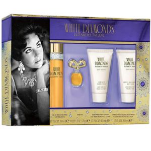 Elizabeth Taylor White Diamonds EDT Set de regalo de 1.7 fl oz