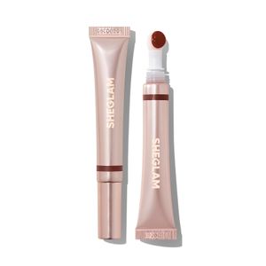 SHEGLAM Cojín de almohada para puchas, brillo de labios, líquido hidratante, lápiz labial, acabado