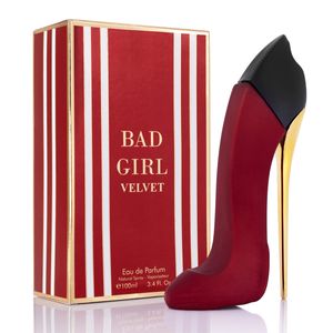 Bad Girl Velvet - Eau De Parfum para mujer, 3.4 onzas líquidas, tono dulce, cálido y empolvado,
