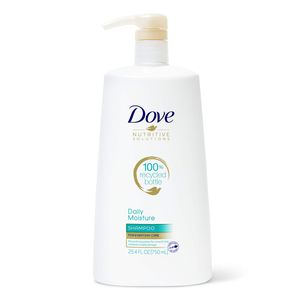 Dove Nutritive Solutions - Champú hidratante con bomba para cabello normal a seco, humedad diaria