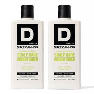 Duke Cannon Acondicionador de cuidado del cuero cabelludo de grado superior para hombres, 14 onzas,