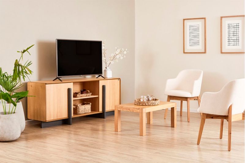 Rack TV Bohemio Roble 1.80 x 0.72 Mts Genoud