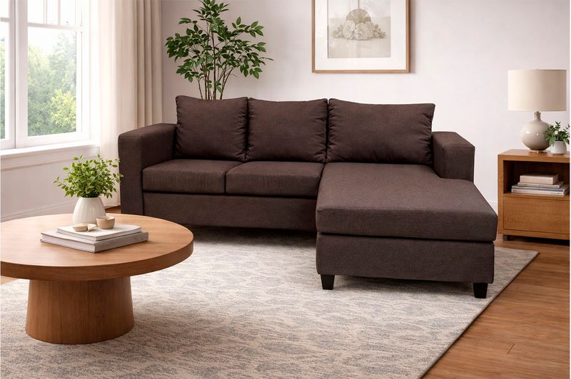 Esquinero Repetto Mini Tapihouse 2,05x1,60 Mts Marrón