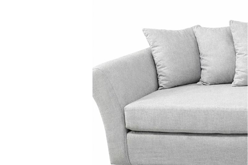 Sillón Barcelona Tapihouse 3 Cpos Chen Mood Gris Claro