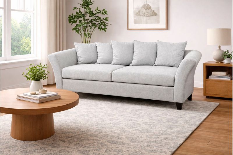 Sillón Barcelona Tapihouse 3 Cpos Chen Mood Gris Claro