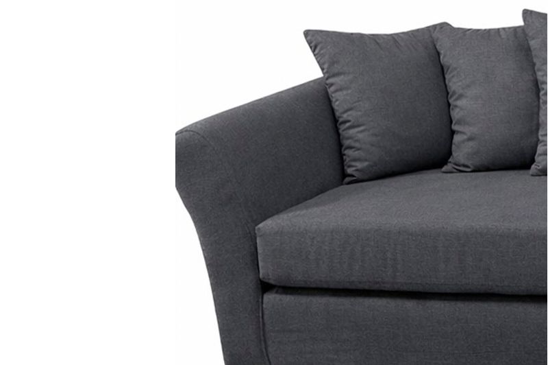 Sillón Barcelona Tapihouse 3 Cpos Chen Mood Gris Oscuro