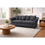 Sillón Barcelona Tapihouse 3 Cpos Chen Mood Gris Oscuro