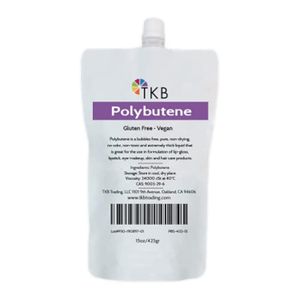 TKB Polibuteno | Ingrediente cosmético aditivo transparente para maquillaje de bricolaje (15 oz (425