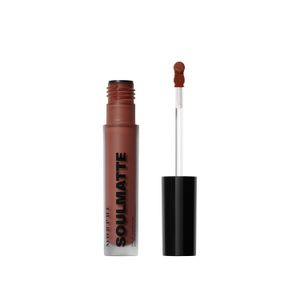 Morphe Soulmatte Velvet Lip Mousse - Lápiz labial mate batido con aire para mujeres con vitamina E