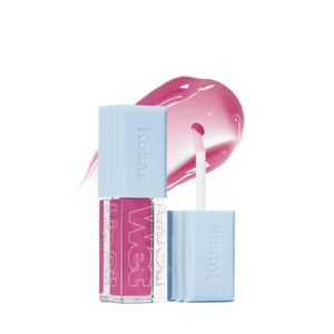 Kosas Wet Lip Oil Gloss - Brillo de tratamiento labial con péptido voluminoso en lavanda rosada
