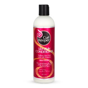 Curl Keeper Acondicionador sin enjuague, humedad ligera para todo tipo de rizos, suaviza el cabello