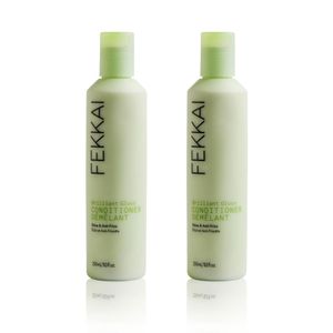Fekkai Brilliant Gloss Acondicionador – 8.5 onzas, paquete de 2 – Transforma el cabello con 4 veces