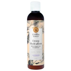 Griffin Remedy Champú restaurador para cabello seco o dañado con manteca de karité y aceite de nuez