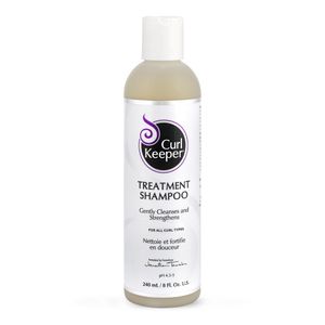 Curl Keeper Champú de tratamiento para cabello rizado, 8 onzas líquidas, champú diario para el