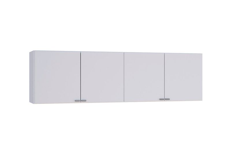 Alacena Orlandi 4 Ptas 4007 160x45x30CM Blanco